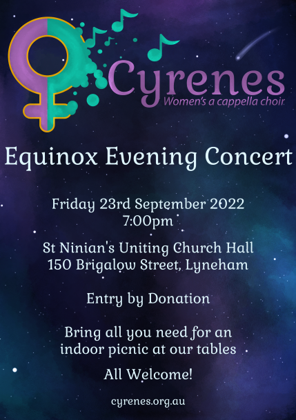 Equinox Evening Concert, 23 Sept 2022