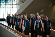 Processing singing African alleluia